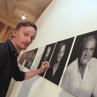 Actor Boban Kaluđer, ALL THE CITIES OF THE NORTH, BH Film, Competition Programme - Out of Competition, Photocall, National Theatre, 22. Sarajevo Film Festival, 2016 (C) Obala Art Centar