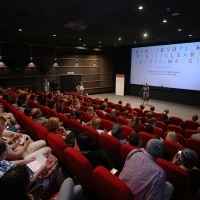 Human Rights Day Opening and Honorary Heart of Sarajevo Award Ceremony: WOLFGANG AMADEUS BRUELHART, Human Rights Day 2016, Meeting Point Cinema, 22. Sarajevo Film Festival, 2016 (C) Obala Art Centar