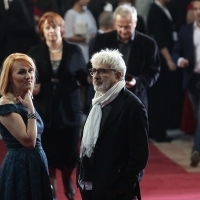 Elia Suleiman, President of the Competition Programme - Feature Film Jury, Red Carpet, National Theatre, 22nd Sarajevo Film Festival, 2016 (C) Obala Art Centar