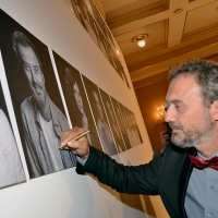 Actor Nikola Ristanovski, THE BLACK PIN, Competition Program – Feature Film, Photo Call, National Theatre, 22. Sarajevo Film Festival, 2016 (C) Obala Art Centar 
