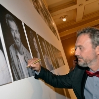 Actor Nikola Ristanovski, THE BLACK PIN, Competition Program – Feature Film, Photo Call, National Theatre, 22. Sarajevo Film Festival, 2016 (C) Obala Art Centar 