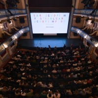 Screening of the film DEATH IN SARAJEVO followed by Q&A, In Focus, National theatre, 22. Sarajevo Film Festival, 2016 (C) Obala Art Centar