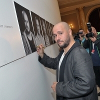 Nikola Ljuca, director of the film HUMIDITY, Competition Programme - Features, Photocall, National Theatre, 22. Sarajevo Film Festival, 2016 (C) Obala Art Centar