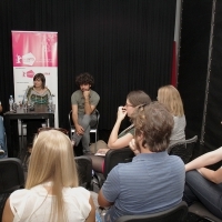 ALBUM: CHALLENGES OF A FIRST FEATURE with Čedomir Kolar, Yoel Meranda, Amra Bakšić Čamo, ASU 3b, Talents Sarajevo, 22. Sarajevo Film Festival, 2016 (C) Obala Art Centar