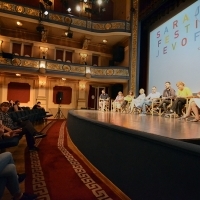 Cast and crew of the film HUMIDITY, Competition Programme - Press Conference, Competition Programme - Features, National theatre, 22. Sarajevo Film Festival, 2016 (C) Obala Art Centar