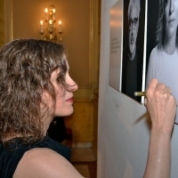 Angeliki Papoulia, member of the Competition Programme - Feature Film Jury, Photocall, National Theatre, 22. Sarajevo Film Festival, 2016 (C) Obala Art Centar