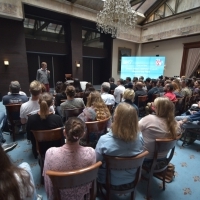 CineLink Talks / CineLink DRAMA / MIDPOINT TV Launch, Beyond the Pitch – Klaus Zimmermann (MIDPOINT), Hotel Europe - Atrium, 23. Sarajevo Film Festival, 2017 (C) Obala Art Centar