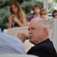 Coffee with... actor John Cleese, Recipient of the Honorary Heart of Sarajevo, A FISH CALLED WANDA, Open Air Programme, Festival Square, 23. Sarajevo Film Festival, 2017 (C) Obala Art Centar