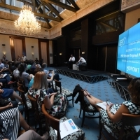 HBO Europe Original Productions by Steve Matthews and Ana Balentović, CineLink Talks / MIDPOINT TV Launch, Hotel Europe - Atrium, 23. Sarajevo Film Festival, 2017 (C) Obala Art Centar