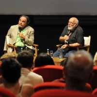 Q&A with Oliver Stone, moderated by Nenad Puhovski, PLATOON, TRIBUTE TO Oliver Stone, Meeting Point Cinema, 23. Sarajevo Film Festival, 2017 (C) Obala Art Centar