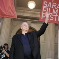 Actor John Cleese, A FISH CALLED WANDA, Open Air Programme, Red Carpet, National Theatre, 23. Sarajevo Film Festival, 2017 (C) Obala Art Centar