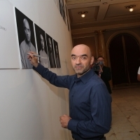 Director Florin Șerban, Photo Call, National Theatre, 24th Sarajevo Film Festival, 2018 (C) Obala Art Centar