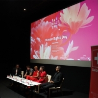 Human Rights Day Program Panel Discussion, Cinema City, 24th Sarajevo Film Festival, 2018 (C) Obala Art Centar