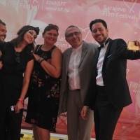 Cineuropa and CICAE juries, Festival Square, 24th Sarajevo Film Festival, 2018 (C) Obala Art Centar
