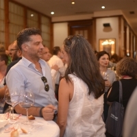 Director Danis Tanović at Industry Drink hosted by Talent Agency ZONA, Hotel Europe / Cafe, 24th Sarajevo Film Festival, 2018 (C) Obala Art Centar