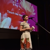 In Focus moderator Nataša Govedarica, Touch Me Not, National Theatre, 24th Sarajevo Film Festival, 2018 (C) Obala Art Centar