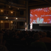 In Focus Programme moderator Nataša Govedarica and Aida Begić, National Theatre, 24th Sarajevo Film Festival, 2018 (C) Obala Art Centar