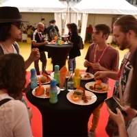 Talents Breakfast, Festival Square, 24th Sarajevo Film Festival, 2018 (C) Obala Art Centar