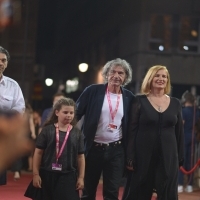 Bobo Jelčić, Lea Breyer, Miki Manojlović, Snježana Sinovčić Šiškov, Competiton Programme, Red Carpet, 24th Sarajevo Film Festival, 2018 (C) Obala Art Centar