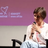 Director Zsófia Szilágyi, Competition Programme Press Conference: One Day, National Theatre, 24th Sarajevo Film Festival, 2018 (C) Obala Art Centar