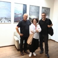 Mirsad Purivatra, Zeynep Atakan and Nuri Bilge Ceylan, Meeting Point Cinema, Tribute to Nuri Bilge Ceylan, Meeting Point, 24th Sarajevo Film Festival, 2018 (C) Obala Art Centar