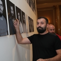 Writer Samet Dogan, Photo Call, National Theatre, 24th Sarajevo Film Festival, 2018 (C) Obala Art Centar