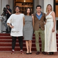 Crew of The Marriage with programmer of the Competition Programme - Feature Film Elma Tataragić, Red Carpet, 24th Sarajevo Film Festival, 2018 (C) Obala Art Centar