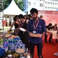 Talents Breakfast, Festival Square, 24th Sarajevo Film Festival, 2018 (C) Obala Art Centar