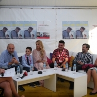 Press junket, Avant Premiere: Good Day's Work, Telemach Lounge, Festival Square, 24th Sarajevo Film Festival, 2018 (C) Obala Art Centar