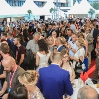 Welcome Drink, Festival Square, 24th Sarajevo Film Festival, 2018 (C) Obala Art Centar