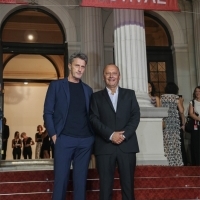 Pawel Pawlikowski and Mirsad Purivatra, Red Carpet, 24th Sarajevo Film Festival, 2018 (C) Obala Art Centar