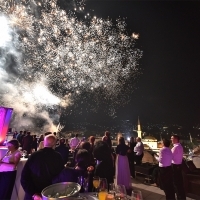 Fireworks, Festival Opening Gala Reception, Hotel Europe, 24th Sarajevo Film Festival, 2018 (C) Obala Art Centar
