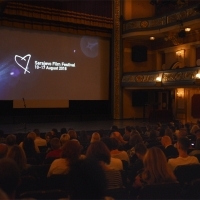 The screening of Ruben Brandt, Collector, In Focus, National Theatre, 24th Sarajevo Film Festival, 2018 (C) Obala Art Centar