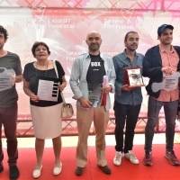 Winners of Partner's Awards, Festival Square, 24th Sarajevo Film Festival, 2018 (C) Obala Art Centar