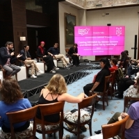 Casting Dogman by Matteo Garrone and Never Leave Me by Aida Begić, CineLink DRAMA / MIDPOINT TV Launch, Hotel Europe - Atrium, 24th Sarajevo Film Festival, 2018 (C) Obala Art Centar