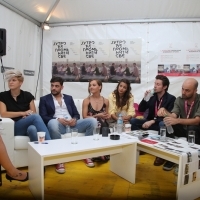 Press junket, Avant Premiere: Morning Changes Everything, Telemach Lounge, Festival Square, 24th Sarajevo Film Festival, 2018 (C) Obala Art Centar