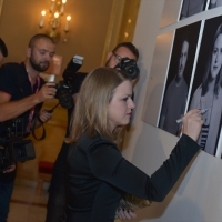 Editor and producer Veselka Kiryakova, Photo Call, National Theatre, 24th Sarajevo Film Festival, 2018 (C) Obala Art Centar