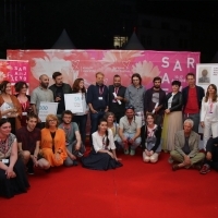 Docu Awards Ceremony & ByeBye Drink hosted by JIHLAVA International Film Festival, Festival Square, 24th Sarajevo Film Festival, 2018 (C) Obala Art Centar