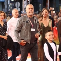 Actress Alma Prica, actors Admir Glamočak and Nikola Kojo, actresses Jadranka Đokić and Vedrana Božinović, Red Carpet, 25th Sarajevo Film Festival, 2019 (C) Obala Art Centar