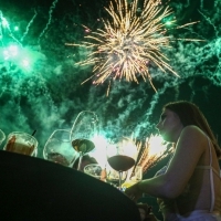 Fireworks, Festival Opening Gala Reception, Hotel Europe, 25th Sarajevo Film Festival, 2019 (C) Obala Art Centar