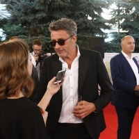 Recipient of Honorary Heart of Sarajevo Pawel Pawlikowski, Welcome Drink, Festival Square, 25th Sarajevo Film Festival, 2019 (C) Obala Art Centar