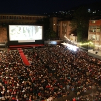 Screening of Pain and Glory, Raiffeisen Open Air Cinema, 25th Sarajevo Film Festival, 2019 (C) Obala Art Centar