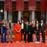 Crew of And Than We Danced, Competition Programme - Feature Film, Red Carpet, 25th Sarajevo Film Festival, 2019 (C) Obala Art Centar