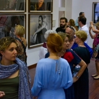 Opening of exhibition Cinema | Portraits Brigitte Lacombe; Photographs 1975-2017, National Gallery of Bosnia and Herzegovina, 25th Sarajevo Film Festival, 2019 (C) Obala Art Centar