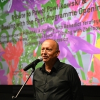 Director of Sarajevo Film Festival Mirsad Purivatra, Tribute to Pawel Pawlikowski & Dealing with the Past Programme Opening, Meeting Point Cinema, 25th Sarajevo Film Festival, 2019 (C) Obala Art Centar