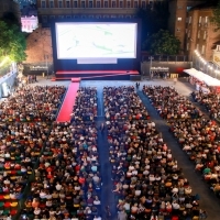 Screening of Les Misérables, Raiffeisen Open Air Cinema, 25th Sarajevo Film Festival, 2019 (C) Obala Art Centar