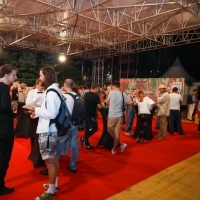 Docu Coctail hosted by Ji.hlava IDFF, Festival Square, 25th Sarajevo Film Festival, 2019 (C) Obala Art Centar