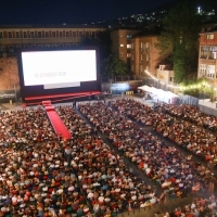 Screening of Parasite, Raiffeisen Open Air Cinema, 25th Sarajevo Film Festival, 2019 (C) Obala Art Centar