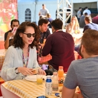 Breakfast, Festival Square, 25th Sarajevo Film Festival, 2019 (C) Obala Art Centar