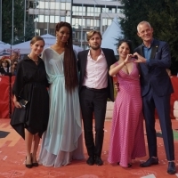 Jury of the Competition Programme - Feature Film: Jovana Stojiljković, Funa Maduka, Ruben Östlund (Jury President), Teona Strugar Mitevska and Bero Beyer, Red Carpet, 25th Sarajevo Film Festival, 2019 (C) Obala Art Centar